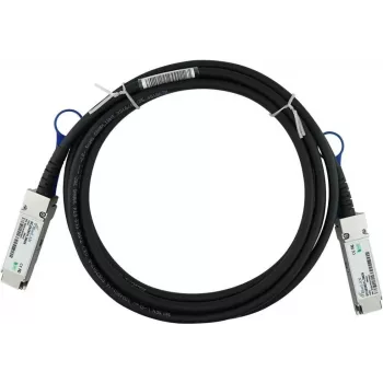 BlueOptics QSFP28-DAC-1M Compatible GIGABYTE Direct Attach Cable, 100GBASE-CR4, Infiniband EDR, 30AWG, 1 Meter (QSFP28-DAC-1M-BL)