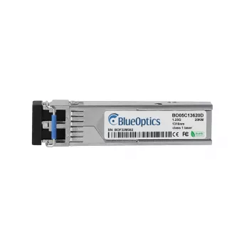 BlueOptics Hikvision HK-SFP-1.25G-20-1310-DF BO05C13620D SFP Transceiver, 1000BASE-LX, Singlemode Fiber, 1310nm, 20km