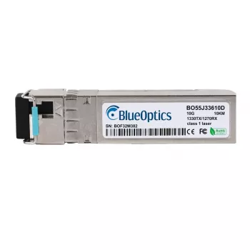 BlueOptics TP-Link SM5110LSA-10 Compatible SFP+ Bidi Transceiver, LC-Simplex, 10GBASE-BX-D, Singlemode Fiber, TX1330nm/RX1270nm, 10km