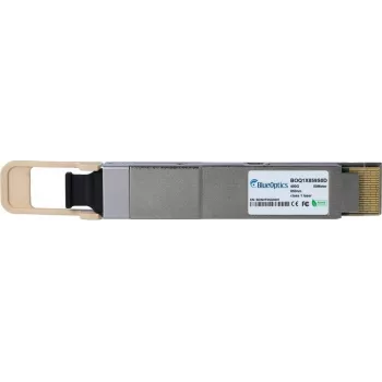 BLUEOPTICS NVIDIA MMA1Z00-NS400-T Compatible QSFP112 Transceiver, MPO-MTP-12/APC, 400GBASE-SR4, Multimode Fiber, 850nm, 50m, 0°C to +70°C, DDM (MMA1Z00-NS400-T-BO)