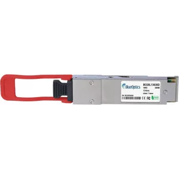 BlueOptics Extreme Networks EQPT1H4ER4ECL1LT Compatible QSFP28 Transceiver, 100GBASE-ER4L, LC-Duplex, Singlemode, 1310nm, 30km, 0-70°C, DDM