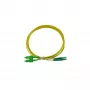BlueOptics Duplex Fibre Optic Patch Cable LC-APC/SC-APC Singlemode 3 Metres