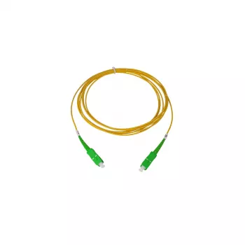 BlueOptics Simplex Fibre Optic Patch Cable SC/APC to SC/APC Single Mode OS2 50 m Green