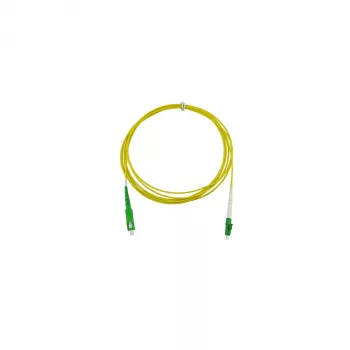 BlueOptics Simplex Fibre Optic Patch Cable, LC/APC to SC/APC, Single Mode, 50 m, Green