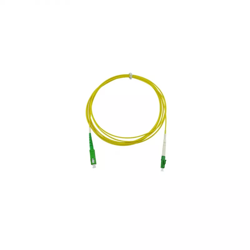 BlueOptics Simplex Fibre Optic Patch Cable LC/APC-SC/APC Singlemode 2 Metres