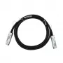 BlueOptics Compatible Extreme Networks 10311 BlueLAN QSFP Direct Attach Cable, 40GBASE-CR4, Ethernet/InfiniBand QDR, 30AWG, 0.5 Meter (10311-BL)