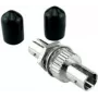 BlueOptics ST/PC Simplex Fiber Optic Adapter for OM4 Multimode, Metal Housing, Ceramic Ferrule, Insertion Loss <0.2dB, -40°C to +85°C (SFC23FK)