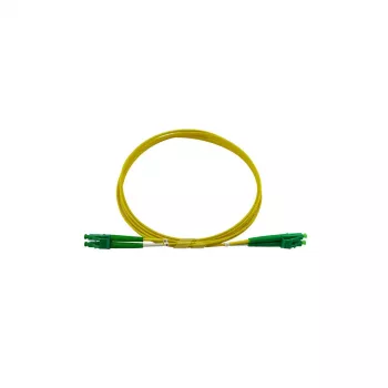 BlueOptics Fiber Optic Patch Cord Duplex LC-APC to LC-APC Single-Mode OS2 3.0m