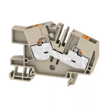 Weidmüller AITB 6 BB 2C Cross-Connector, 2 Poles, 800 V, 41 A, Black, 6 mm², Pitch 8.1 mm