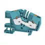 Weidmüller AITB 6 BB 2C BL Feed-through Terminal Block, 6 mm², Blue, 2668710000