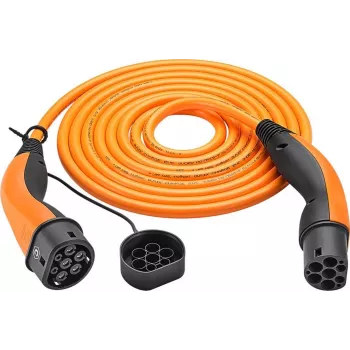 LAPP MOBILITY HELIX Type 2 Charging Cable, up to 22 kW, 5 m, Orange (61798)