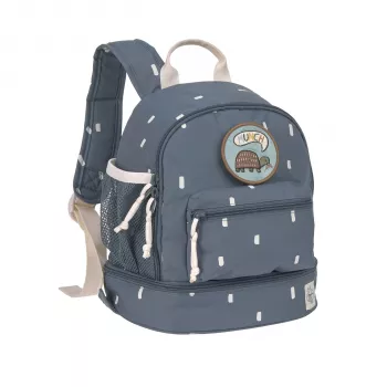Lassig Mini Backpack Happy Prints Navy 6.5L