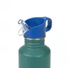 Lassig Stainless Steel Bottle with Spout and Handle 500 ml Little Gang Rainbow Green