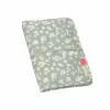 Lässig Green Label Changing Pouch, Leo, 18 x 2.5 x 25.5 cm, with Water-Repellent Changing Mat, Recycled Polyester, Light Khaki
