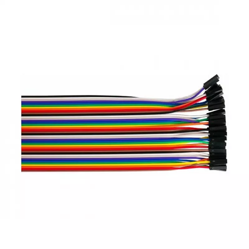 Kabelmeister Jumper Wire 40-Pin Separable Wires for Arduino, Raspberry Pi etc., Female to Female, 20 cm