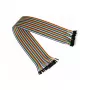 kabelmeister Jumper Wire 40-Pin Separable Wires for Arduino, Raspberry Pi etc., Male to Female
