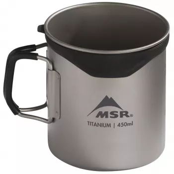 MSR Titan Cup 450ml - Ultralight Titanium Camping Cup