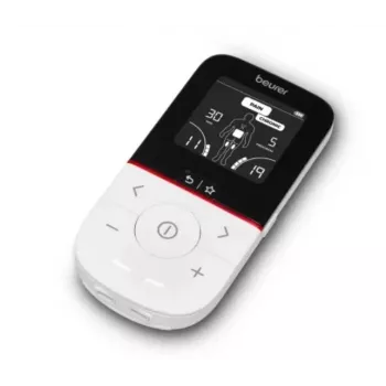 BEURER EM56 TENS/EMS Electrostimulator with Heat, 70 Programs, Rechargeable, Black