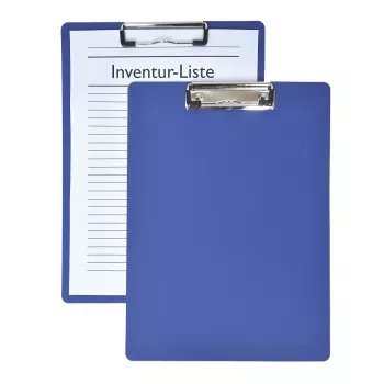 Foldersys A4 Clipboard Blue