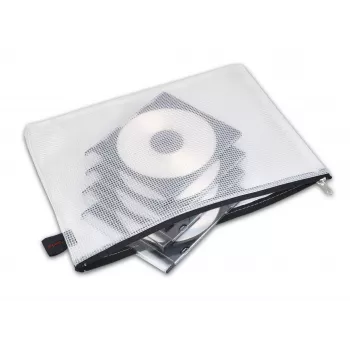 Foldersys B5 Zipper Pouch Transparent