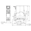 METZ CONNECT RJ45 Keystone Module Cat.6A STP Grey (RAL 7035) 1401906113KE