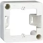 METZ CONNECT OpDAT Design Frame 1-Module Screwless Pure White RAL 9010 85x43mm