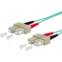 METZ CONNECT OpDAT Patch Cable OM3 SC-Duplex/SC-Duplex Multimode 5m Aqua I-V(ZN)H 50/125
