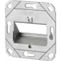 METZ CONNECT Keystone Data Outlet Box 3-Port Flush Mount Pure White Empty (130B20D31200KE)