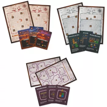 Pegasus Spiele The Cartographer & The Cartographer: Unknown Lands Expansion