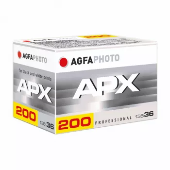 AGFAPHOTO APX Pan 200 135/36 Black & White Negative Film (35mm, 36 Exposures)