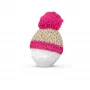 FIFTYEIGHT PRODUCTS Egg Cup Mützchen, Ivory/Magenta