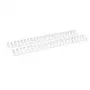 LMG Signaltechnologie 100 Wire Binding Combs Silver for 65 Sheets (34RM95-SV)