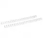 LMG Signaltechnologie 100 Wire Binding Combs White for 65 Sheets (34RM95-WS)
