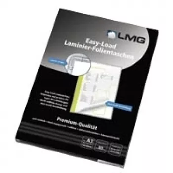 LMG Laminating Pouches A3 Glossy 100 Pack 250 Micron