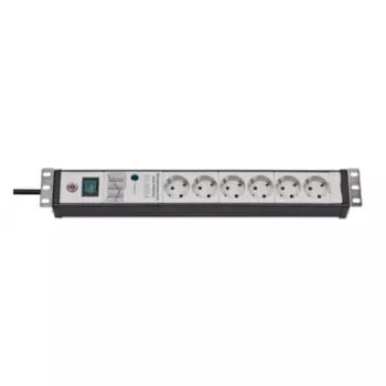 TRITON Power Strip with 6x Schuko CEE 7/6 Outlets, 2.5 m Cable (RAC-RP-X04-P6)