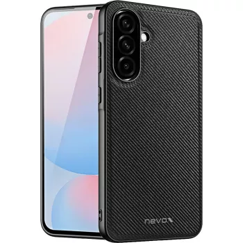 Nevox StyleShell NYLO Case for Samsung Galaxy A57 5G, Black (2606)