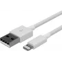 SHIVERPEAKS Flexline USB Charging & Sync Cable, USB-A to 8-Pin (Lightning), 2.0m, White