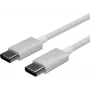 SHIVERPEAKS Flexline USB-C to USB-C Charging & Sync Cable, USB 2.0, ABS, White, 1.5m (FL31-12052)