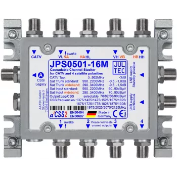 JULTEC JPS0501-16M Single Cable Converter Unicable II 1/16 UB