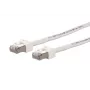 METZ CONNECT Ultraflex500 Patch Cable RJ-45 (M) to RJ-45 (M) 10.0m S/FTP CAT 6 Shielded Halogen-Free White (13084VA088-E)