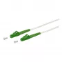 METZ CONNECT OpDAT Fiber Optic Patch Cable LC APC to LC APC Single-Mode OS2 3m White
