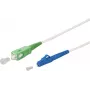 METZ CONNECT OpDAT Patch Cable SC-S APC/LC-S OS2 White 2.0 m