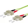 METZ CONNECT OpDAT Patch Cable SC Duplex/SC Duplex OM5, 2.0 m
