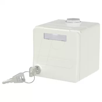 METZ CONNECT IP44 Module Surface-Mount Housing with Hinged Cover 1309470002-I