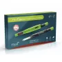 Pica BIG-Dry Promo Pack Mechanical Construction Marker, Assorted Colours, 2x5mm Lead, 2B Hardness, Refillable