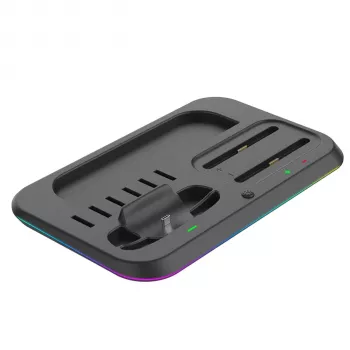 ready2gaming Nintendo Switch 2 Charging Dock - 4 Joy-Con Charger with LED Indicators, Black