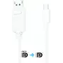 Purelink iSeries DisplayPort to Mini DisplayPort Cable 1.5m White Latched (IS1100-015)