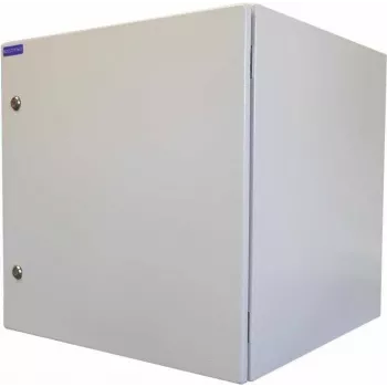 RESISTER 19 inch Network Cabinet Pro Aktiv - IP54/55 Protection - Solid Steel Door - 7U - 600x400 mm - Fan - Filter - Light Grey (99RRA19WV74MG)