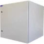 RESISTER 19 inch Network Cabinet Pro Aktiv - IP54/55 Protection - Solid Steel Door - 7U - 600x400 mm - Fan - Filter - Light Grey (99RRA19WV74MG)