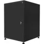 RESISTER 19-inch Cabinet - Enhanced Dust Protection - 15U - Solid Steel Door - 600x800mm - Black (99RRSJ1568BVT)